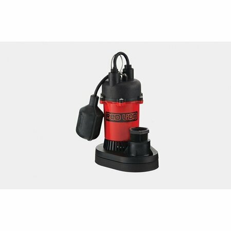 FRANKLIN INTL Red Lion Series Sump Pump, 1-Phase, 6A, 115V, 0.25hp, 1-1/2 in Outlet, 23 ft Max Head, 540 gph RL-SP25T